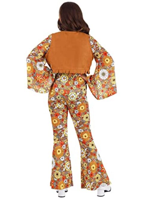 Fun Costumes Autumn Flower Hippie Kid's Costume