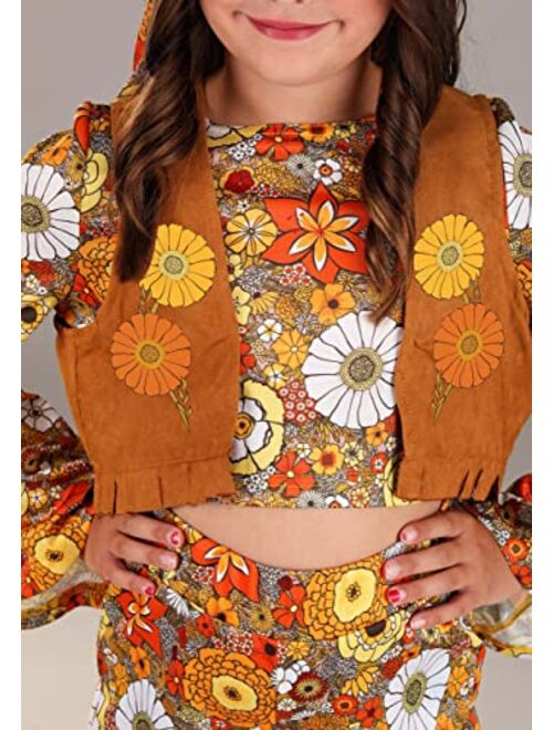 Fun Costumes Autumn Flower Hippie Kid's Costume