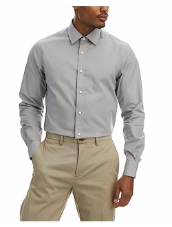 Premium Comfort Slim Fit Men's Button Down Dress Shirt