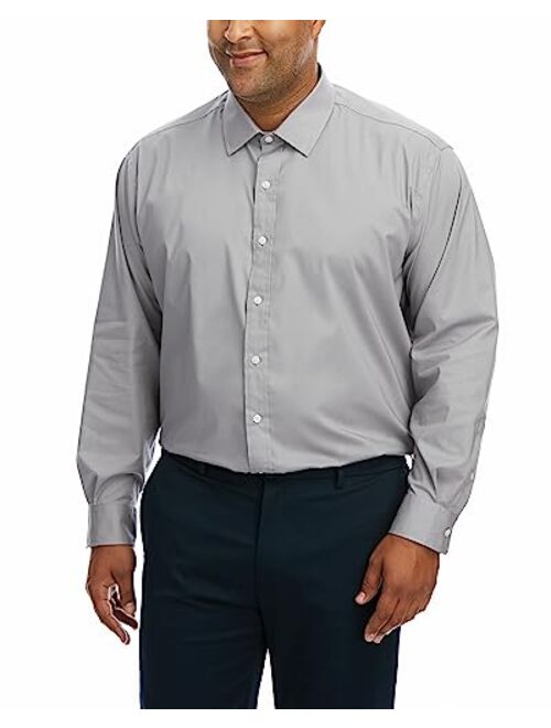 Haggar Premium Comfort Big&Tall Men's Button Down Dress Shirt