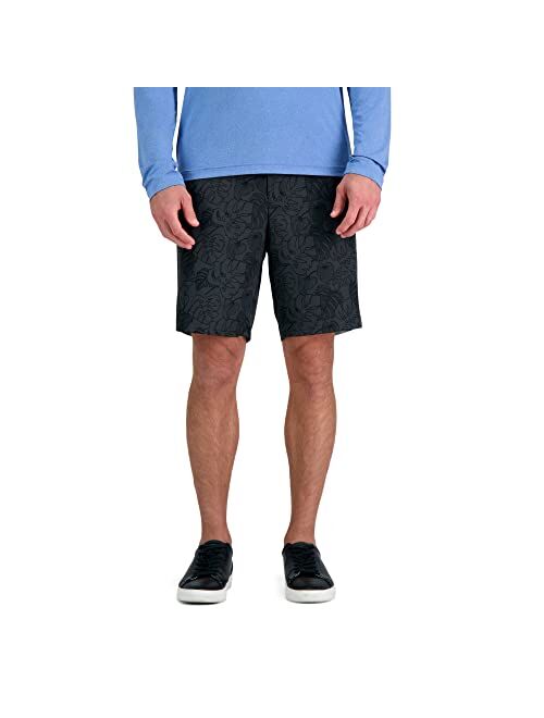 Haggar Men's Hybrid Print Short