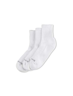 Womens Cushioned Mini Crew Socks - Experience Comfort and Dryness - Breathable and Soft