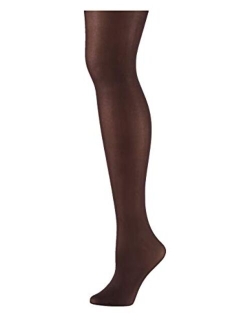 Womens Super Opaque Control Top Tights - Smooth & Slim - 90 Denier