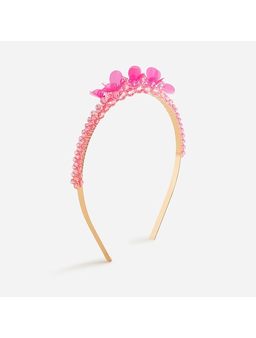 Girls' embellished wire headband