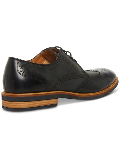 STEVE MADDEN Men's Kaigo Leather Wingtip Dress Shoe