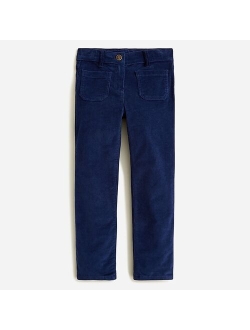 Girls' straight-leg corduroy pant