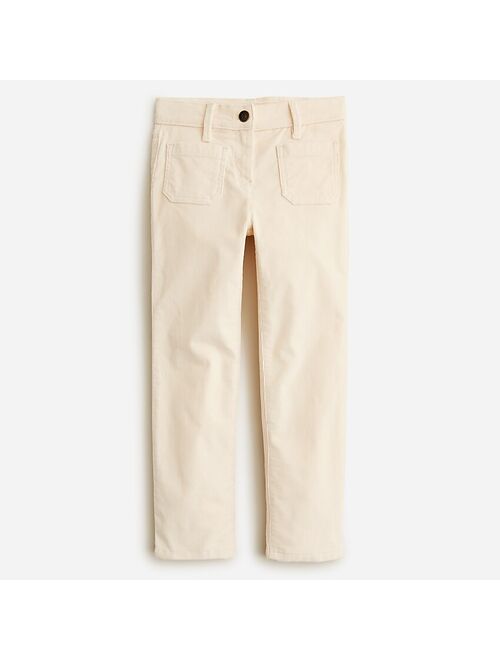 J.Crew Girls' straight-leg corduroy pant