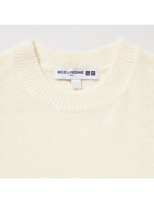 Uniqlo Crew Neck Puff Long-Sleeve Sweater