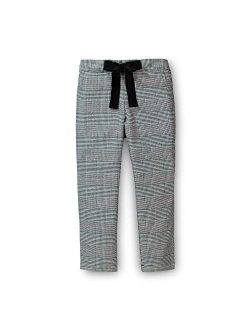 Girls' Straight Dressy Pants with Bow