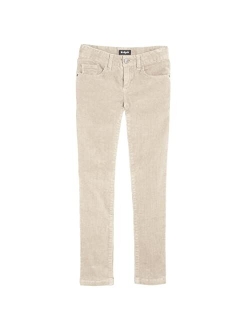 KIDPIK Girls Corduroy 5 Pockets Super Soft Skinny Pant, Size: 12 Months - 16