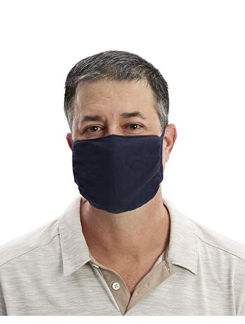 No Nonsense Antimicrobial Reusable Ear Loop Face Mask (Pack of 5)