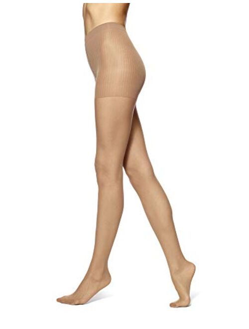 No nonsense Women's Control Top Pantyhose with Reinforced Toe