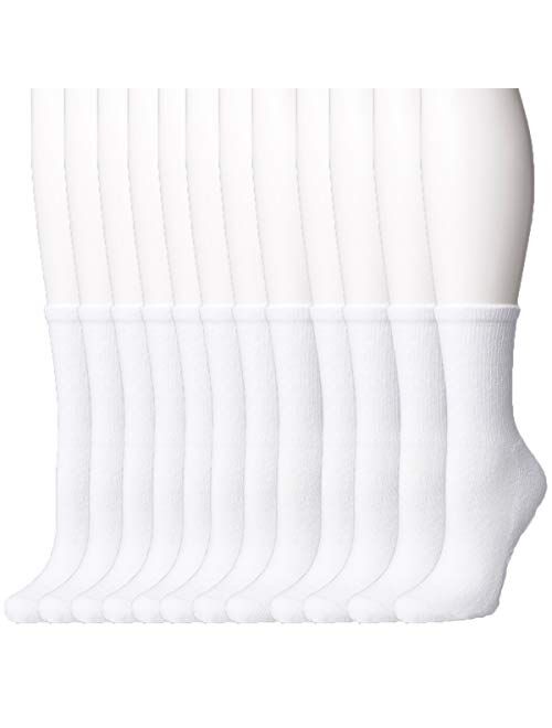 No nonsense mens Cushion Crew Sock, 12 Pair Pack