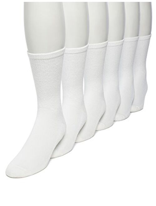 No nonsense Cushion Crew Socks (6 Pack) Made In Usa Sockshosiery