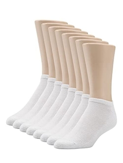 mens Cushion No Show Sock 8 Pair Pack