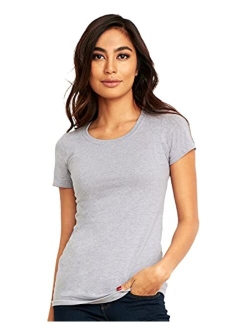 Next Level Apparel Next Level Women's 1x1 Rib Collar Label Jersey T-Shirt