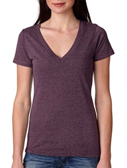 The Next Level NEXT LEVEL APPAREL Women's Soft Deep V-Neck T-Shirt 6740