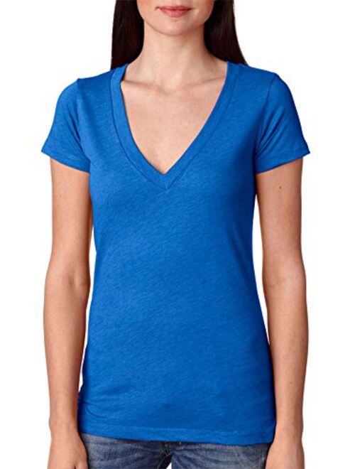 The Next Level NEXT LEVEL APPAREL Women's Soft Deep V-Neck T-Shirt 6740