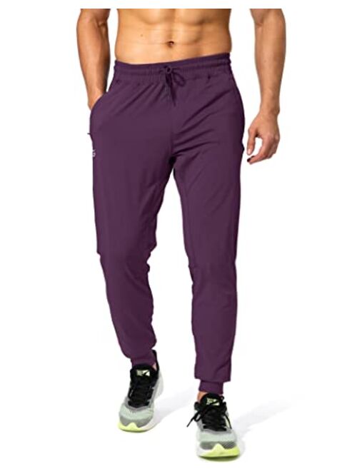 G Gradual Men's Sweatpants with Zipper Pockets Athletic Pants Traning Track Pants Joggers for Men Soccer, Running, Workout