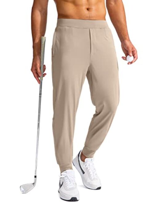 G Gradual Men's Golf Joggers Pants with Zipper Pockets Stretch Sweatpants Slim Fit Track Pants Joggers for Men Work Running