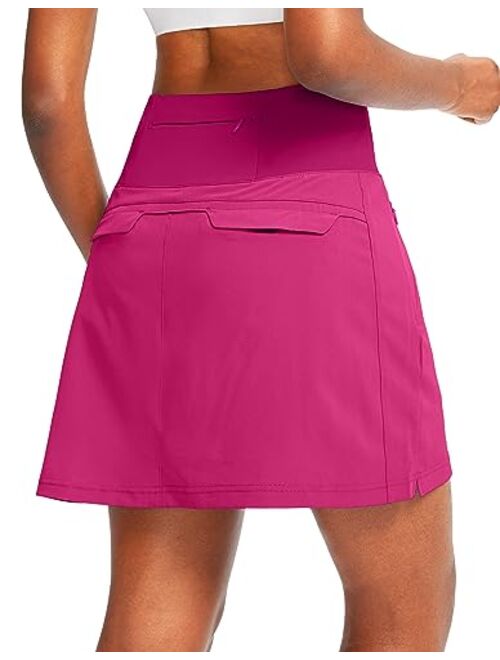 G Gradual Golf Skorts Skirts for Women with 5 Pockets Women's High Waisted Lightweight Athletic Skirt for Tennis Running