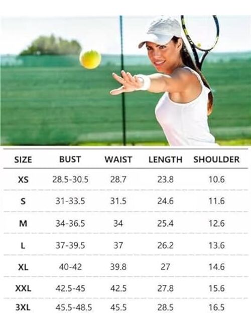 G Gradual Women's Sleeveless Golf Polo Shirts Tennis Quick Dry Collared Tank Tops V-Neck Polos for Women