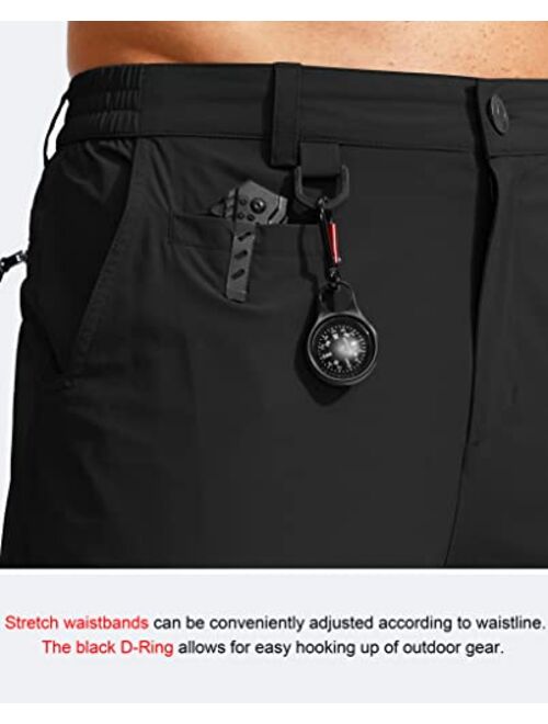 G Gradual Men's Hiking Cargo Pants Water Resistant Quick Dry Lightweight Outdoor Tactical Pants for Men with Multi Pocket