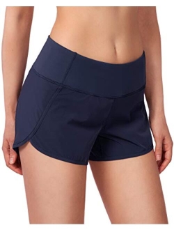 Women's Running Shorts with Mesh Liner 3" Workout Athletic Shorts for Women with Phone Pockets