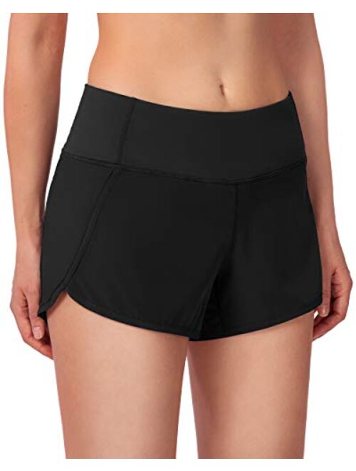 G Gradual Women's Running Shorts with Mesh Liner 3" Workout Athletic Shorts for Women with Phone Pockets