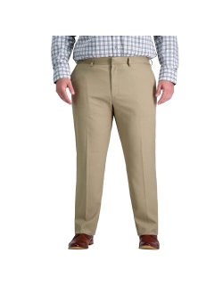 Men's Premium Comfort Dress Pant-Straight Fit Flat Front Reg. and Big & Tall