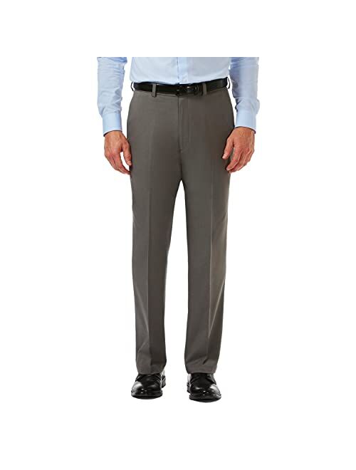 Haggar Men's Cool 18 Pro Classic Fit Flat Front Pant - Regular and Big & Tall Sizes