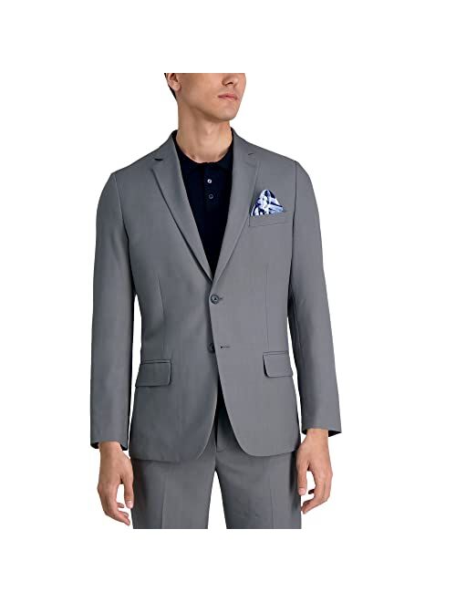 Haggar Men's Smart Wash with Repreve Tailored Fit Suit Separates-Pants & Jackets