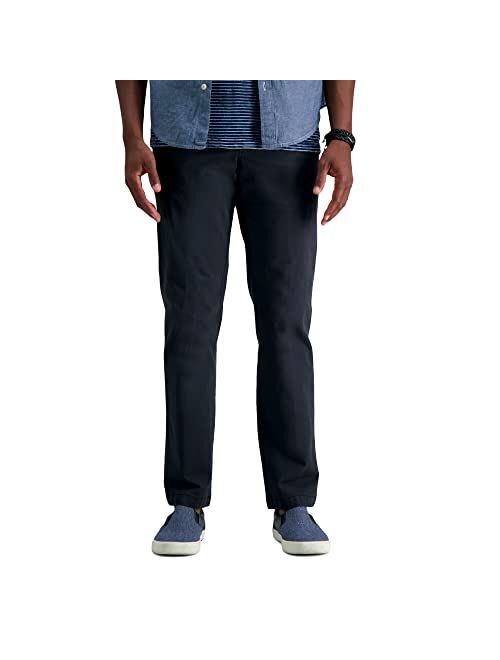 Haggar Men's The Active Series Performance Straight Fit Pant Regular and Big & Tall Sizes