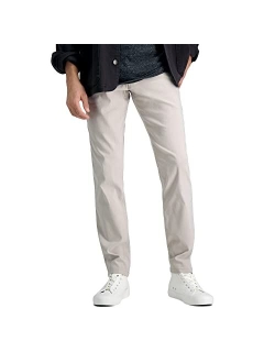 Men's The Active Series Slim/Straight Fit Flat Front Pant