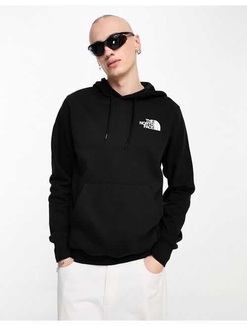 The North Face NSE box logo hoodie in black