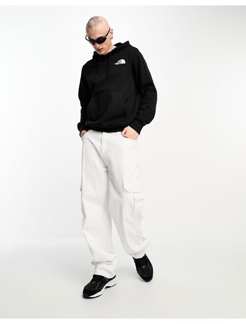 The North Face NSE box logo hoodie in black