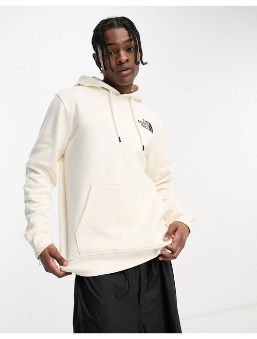 The North Face Places We Love back print hoodie in off-white