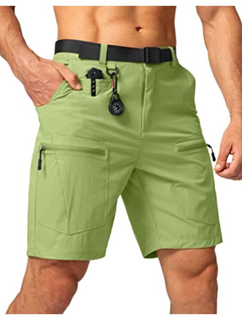 G Gradual Men's Hiking Cargo Shorts Stretch Quick Dry Outdoor Tactical Shorts for Men with Multi Pocket for Fishing Casual