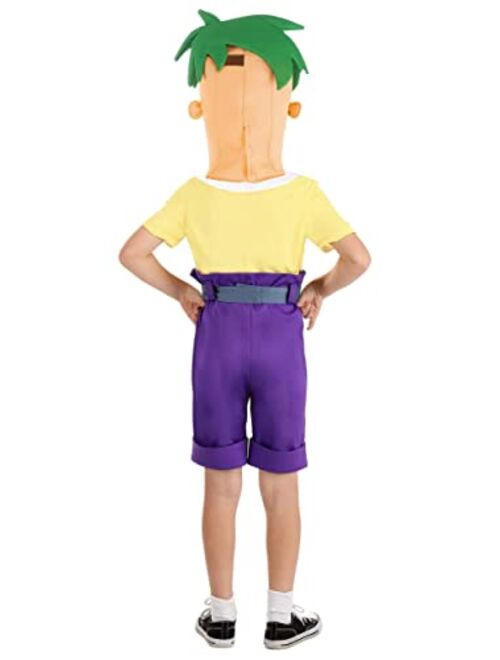 FUN Costumes Disney Phineas and Ferb Ferb Costume for Kids | Boy's Disney Costumes