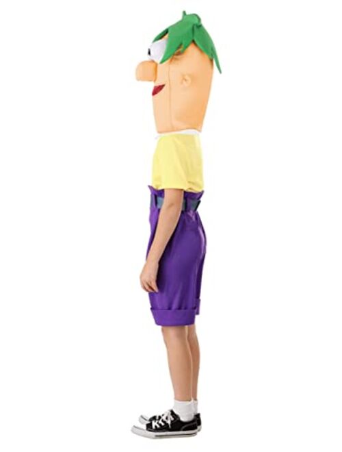 FUN Costumes Disney Phineas and Ferb Ferb Costume for Kids | Boy's Disney Costumes