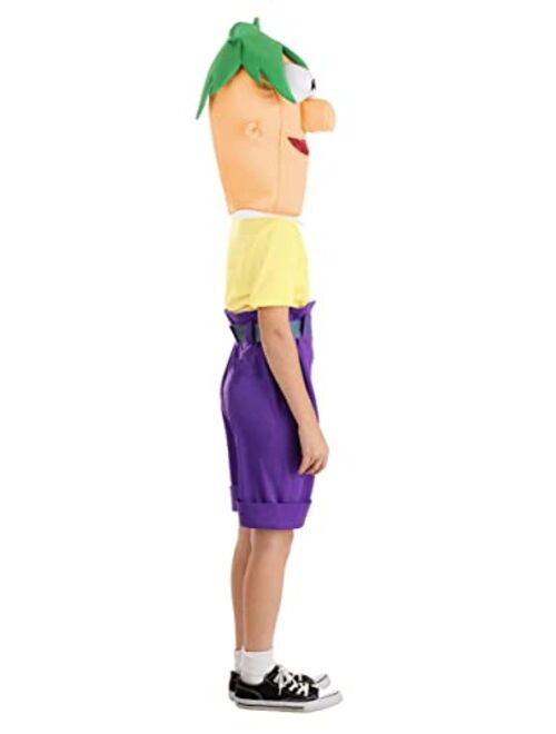 FUN Costumes Disney Phineas and Ferb Ferb Costume for Kids | Boy's Disney Costumes