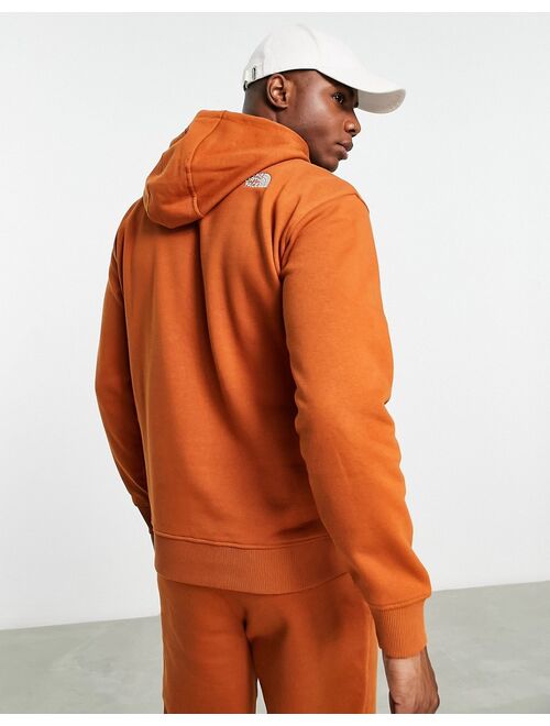 The North Face Essential hoodie in tan - Exclusive to ASOS