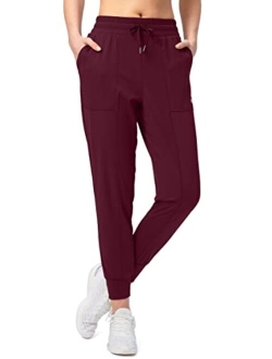 Women's Jogger Pants High Waisted Athletic Sweatpants Drawstring Lounge Joggers for Women with Pockets