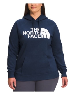 Plus Size Half Dome Pullover Hoodie