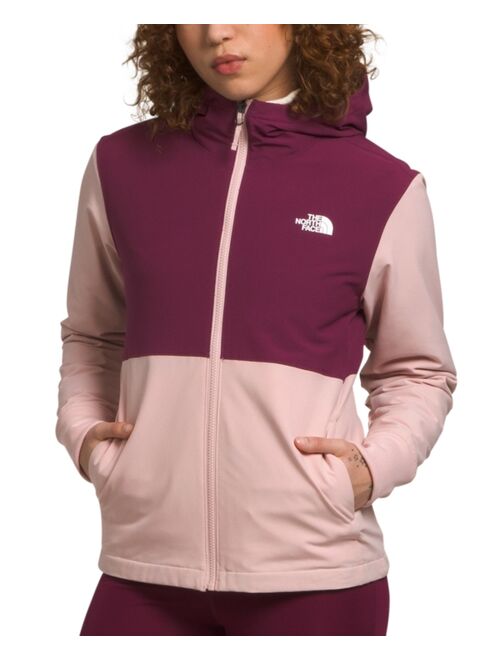 The North Face Women's Shelbe Raschel Zip-Front Fleece-Lined Hoodie