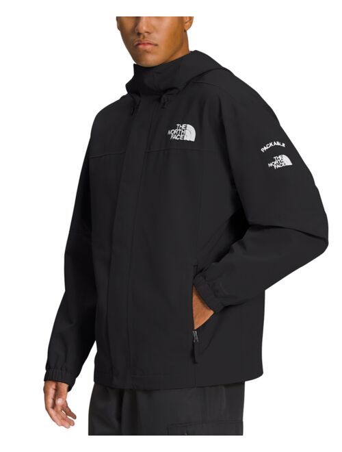 The North Face Men's TNF Relaxed-Fit Abstract-Print Packable Waterproof Jacket