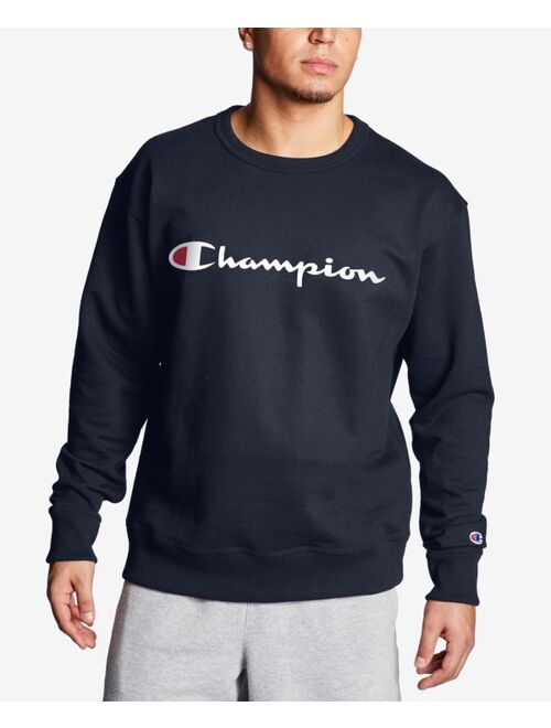 CHAMPION Men's Big & Tall Powerblend Logo Graphic Fleece Sweatshirt