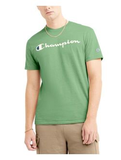 Men's Powerblend Short-Sleeve Logo Graphic T-Shirt