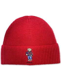 Men's Holiday Polo Bear Performance Beanie