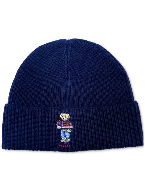 Polo Ralph Lauren Men's Holiday Polo Bear Performance Beanie